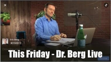Dr. Berg Live Q&A, Friday (April 12) on the Ketogenic Diet and Intermittent Fasting