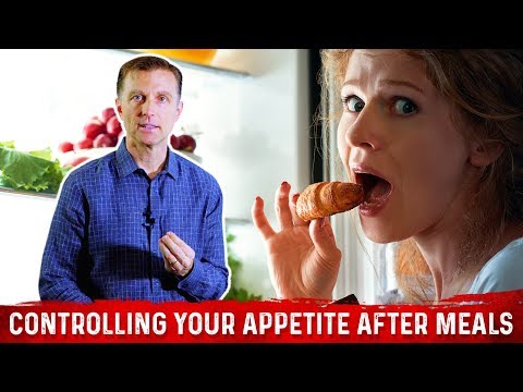 Controlling Your Appetite After Meals